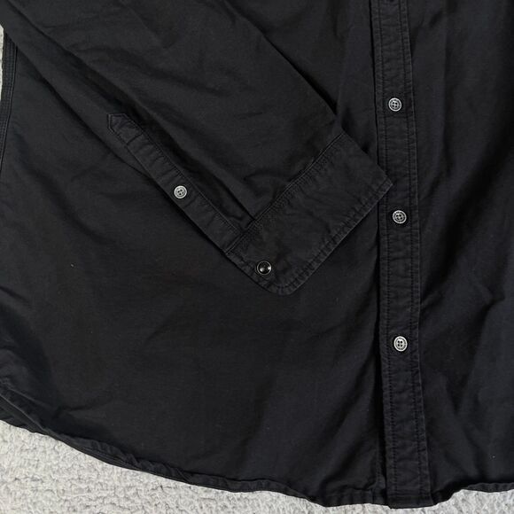 True Religion Shirt Mens 3XL Denim Pearl Snap Metal Button Slim Embroidered - Picture 3 of 11